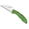 Spyderco 2023 Spyderco Salt 2, Lightweight Green, Serrated Wharncliffe Lc200N Steel, Reveal 7 SPY-C88FSWCGR2 - alternate 2